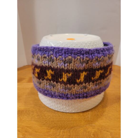 Knit Fleece Lined Winter Head Band Unique And Preppy - Picture 1 of 9